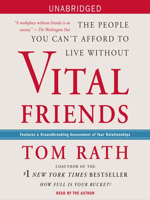 Vital Friends (MP3): The People You Can't Afford to Live Without